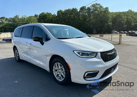 2025 Chrysler Pacifica Hybrid Select из США, поврежденный, VIN 2C4RC1S70SR565422